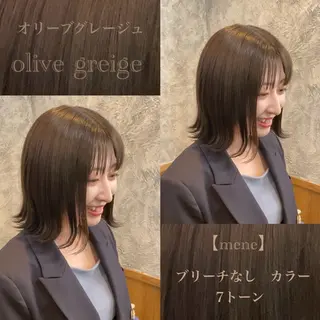 ミディアム カラー 🫧美髪＆艶カラー 増田魁土🫧のヘアスタイル