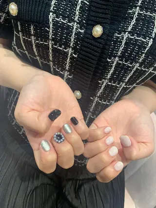 ネイル なぽ ❤︎長さだし / 韓国nailのネイルデザイン