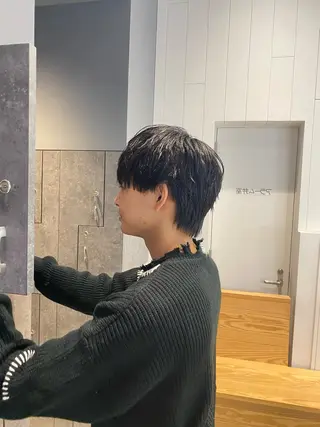 メンズ 奈良奎汰 メンズカットのヘアスタイル