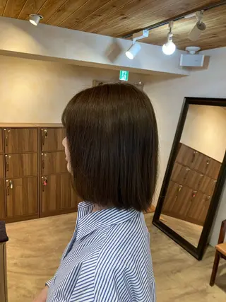 ショート カラー ヘアアレンジ 宇都宮美容室 ちなのヘアスタイル