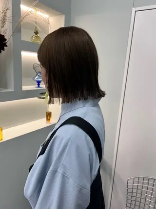 ショート 名駅🦢大人艶カラー 🪽カミヤアカネのヘアスタイル