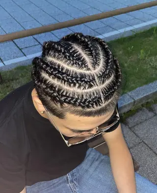 ヘアアレンジ バッドバーバー蒲田 オノハラユウタ💈のヘアスタイル