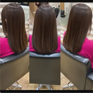 ロング カラー KON|ごまかさない 艶。酸熱×精密カットのヘアスタイル