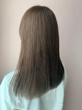 ロング カラー hubhair レイヤー/透明感のヘアスタイル