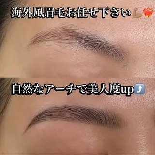 アイブロウ 海外風眉毛特化🤎 Nanase.libの眉毛・アイブロウイメージ