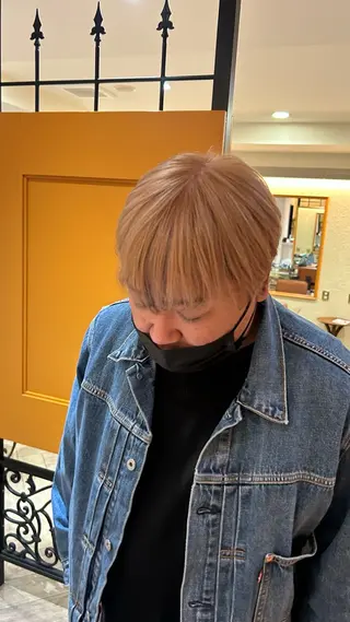 ショート カラー メンズ お支払いは現金のみ MIZUKIのヘアスタイル