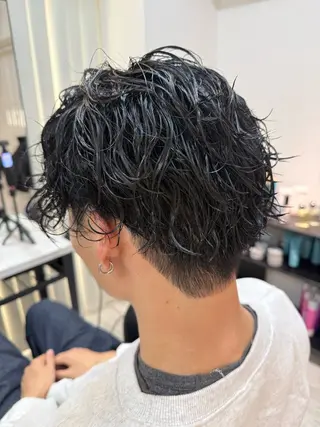 パーマ メンズ ANSER スズカ 🦋メンズカットのヘアスタイル