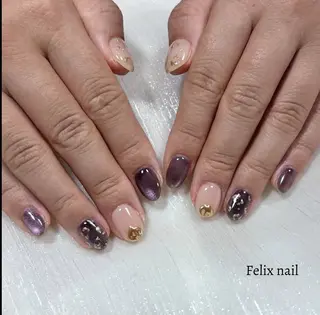 ネイル Felix nail Aya🍬のネイルデザイン