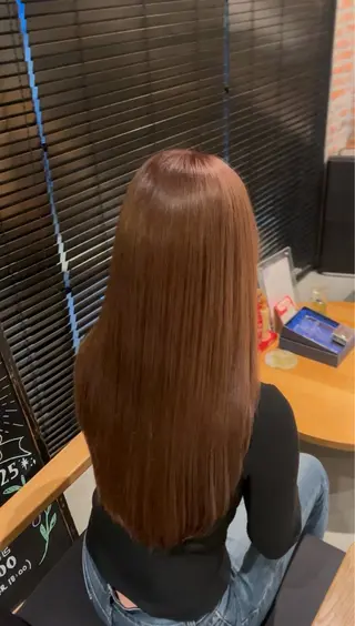 カラー りお ハイライト/パーマのヘアスタイル