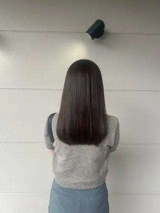 ロング カラー 宗綱 風佳のヘアスタイル