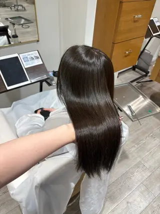 カラー ブリーチカラー/茨木 𝙨𝙖𝙠𝙞💚のヘアスタイル