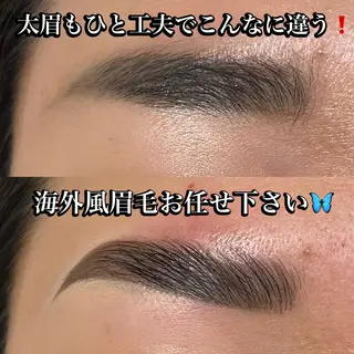 アイブロウ 海外風眉毛特化🤎 Nanase.libの眉毛・アイブロウイメージ