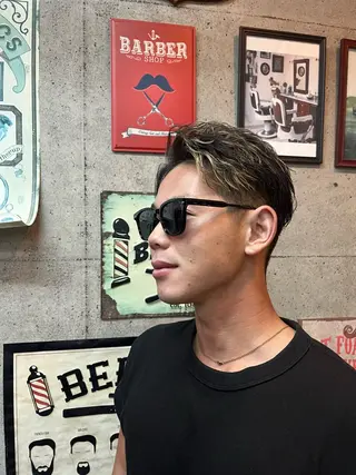 ショート メンズ 飯島 悠輝のヘアスタイル