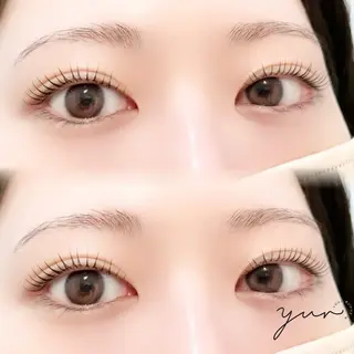 マツエク・マツパ yur西梅田 Hinaのマツエク・マツパデザイン