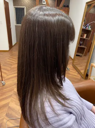 ロング 【似合わせカット 】🦋岩崎 美保🐾のヘアスタイル