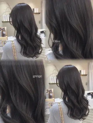 ロング 透明感カラーボブ レイヤー/asukaのヘアスタイル