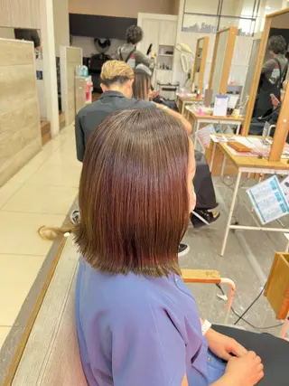 ミディアム カラー 白髪ぼかし/太白区 富沢/名取千葉達人のヘアスタイル