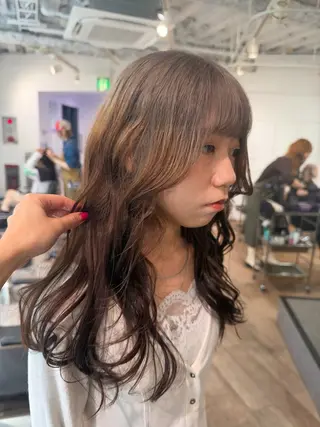 カラー ベージュ/ヘアセット 🎀Kanoのヘアスタイル
