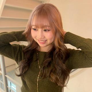 カラー ★お洒落ハイトーン/ minori★のヘアスタイル