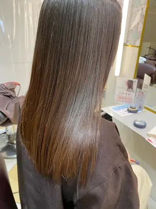 セミロング 💜髪質改善美髪💜 星野清光のヘアスタイル