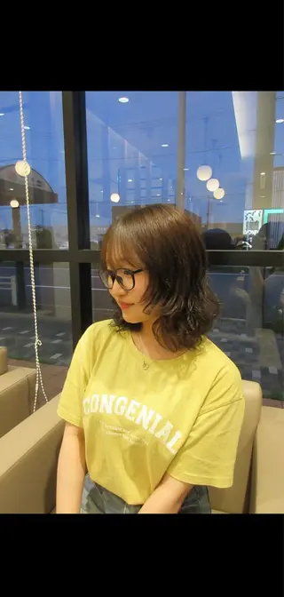 カラー 武藤 わかなのヘアスタイル