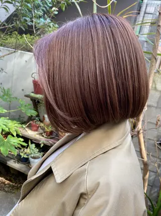 ミディアム カラー Moca 〰️のヘアスタイル