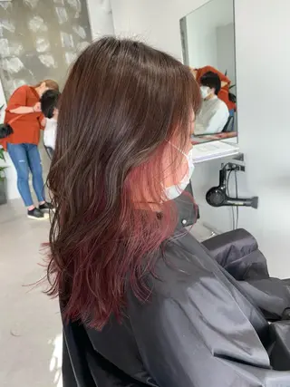 ロング カラー megu 髪質改善TaLeのヘアスタイル