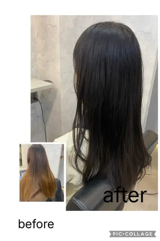 ロング ひばりヶ丘メンズ カットスパ石井里佳のヘアスタイル