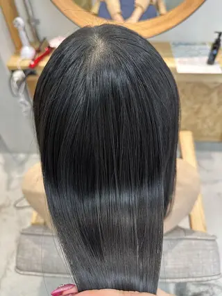 カラー ボブ/艶カラー ✨SUKURI 玉造のヘアスタイル