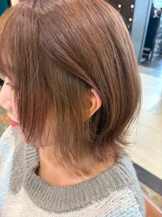 ミディアム カラー 🫧美髪&髪質改善 𝔼𝕀𝕄𝕀🫧のヘアスタイル