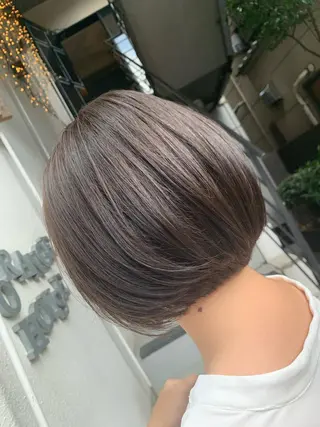 ショート ボブ/髪質改善/ 艶カラー/akariのヘアスタイル