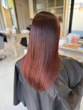 カラー モデル募集中🐜🌟 大橋心來のヘアスタイル