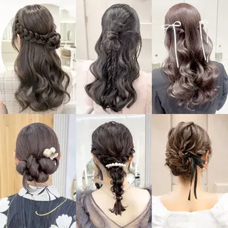 ヘアアレンジ 鈴木 彩莉のヘアスタイル