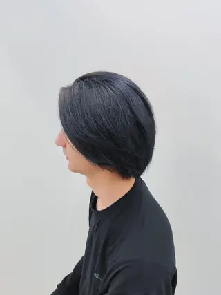 ショート メンズ カラー 角谷 貫太郎のヘアスタイル