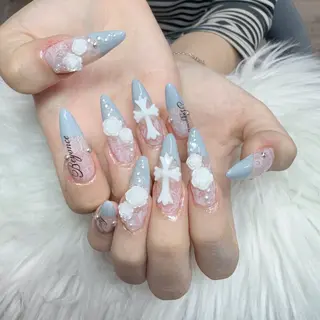 ネイル 🎀nana🫧 ワンホンネイル🎀のネイルデザイン