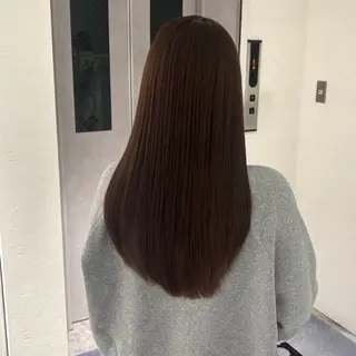 ロング カラー 田名部 愛乙のヘアスタイル