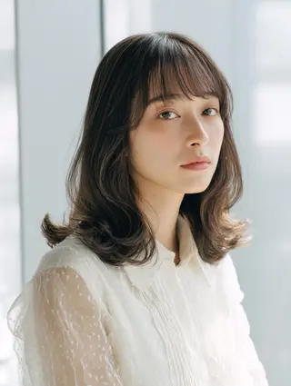 ミディアム 生艶髪&レイヤー🔔 渋谷お薦めNo.1✨のヘアスタイル