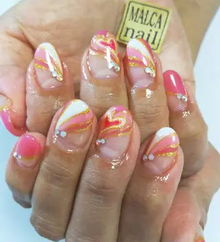 ネイル 荒木 莉奈のネイルデザイン