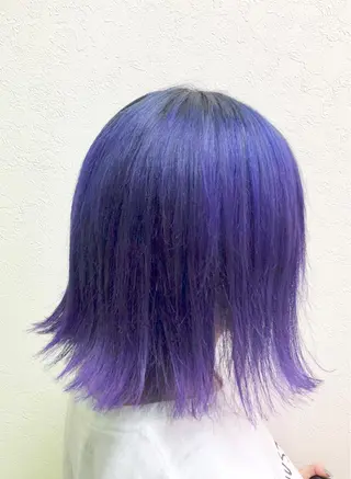 カラー 最高級エクステ /羽エクステ白石宇由のヘアスタイル