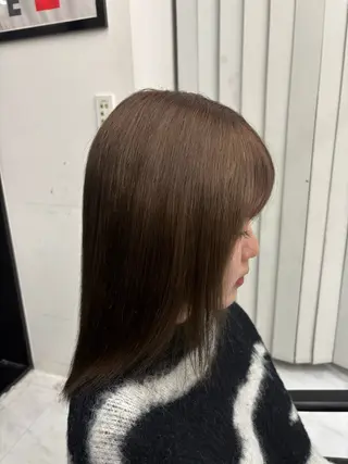 ミディアム カラー ✂︎渋谷✂︎ ADITIONのヘアスタイル