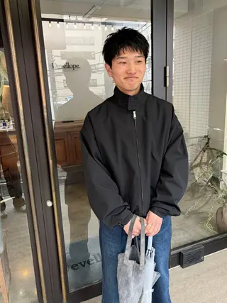 ショート メンズ 千葉 郁也のヘアスタイル
