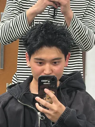 カラー メンズ 【横浜1似合わせ 職人】昇陽のヘアスタイル