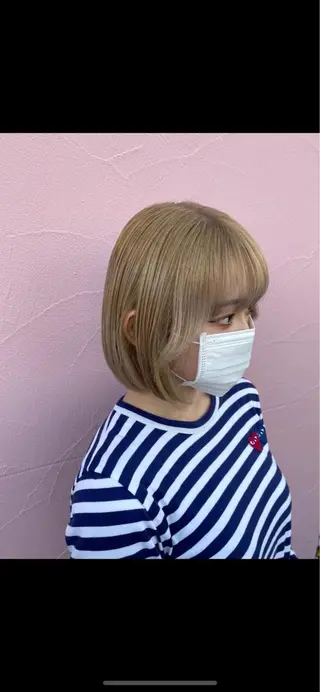 ショート カラー 似合わせレイヤー/ Wカラー🧸こころのヘアスタイル