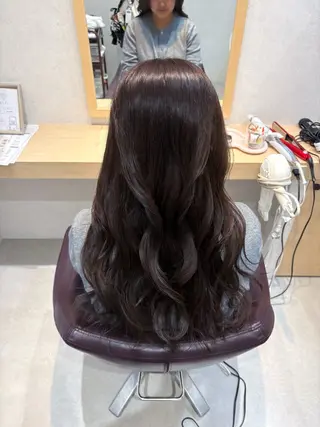 ロング カラー 透明感/チョコカラー 💍TAMA💍のヘアスタイル