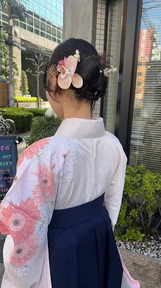 ロング ヘアアレンジ 透明感カラー🫧 高田李胡のヘアスタイル