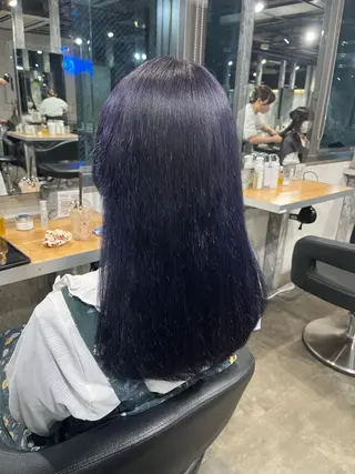 ロング 🪞透明感カラー🫧 縮毛矯正🥇かずきのヘアスタイル