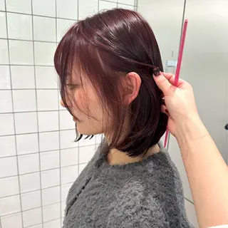 ショート yuka♡/暖色系/ ブリーチなしWカラーのヘアスタイル