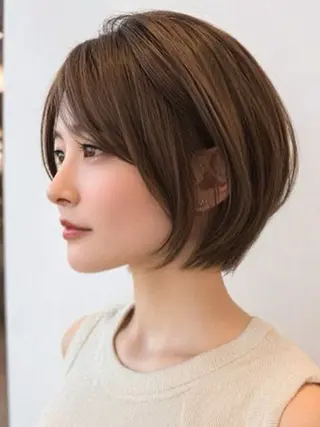 ショート 無料募集/大人可愛い ショートカット 日向のヘアスタイル