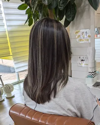 ロング カラー 奥田 誠司のヘアスタイル