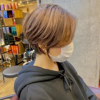ショート カラー 増山 大起のヘアスタイル